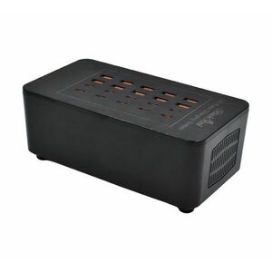 BLACKBIRD BH1676 hálózati töltő 10 USB+10 Type-C aljzat 100W, PD... kép