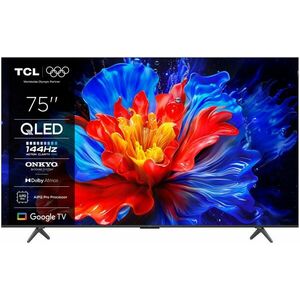 TCL P8K 75P8K 190, 5 cm (75") 4K Ultra HD Smart Wi-Fi Fémes 3... kép
