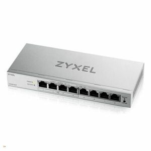 Zyxel GS1200-8HPV3-EU0101F Fémházas 8-port Gigabit PoE+ Asztali Switch kép