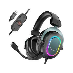 Fifine AmpliGame H6 Gamer Fejhallgató - 7.1 Térhatású Hangzás kép