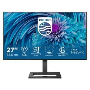 Philips 275E2FAE IPS Monitor, 27", 2560x1440, 16: 9, 350cd/m2... kép