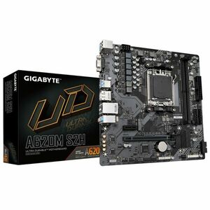 GIGABYTE Alaplap AM5 A620M S2H AMD A620, mATX (A620M S2H) kép