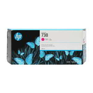 HP 738 676M7A Eredeti Tintapatron Magenta kép