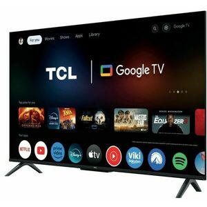 TCL 55V6C LED TV, Okostévé, 139 cm, Ultra HD 4K, Google TV, E osztály kép