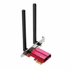 Mercusys wireless adapter pci-express 5.4 tri band be6500 wifi 7... kép