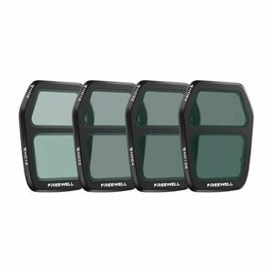 4 darabos osztott ND Freewell szűrőkészlet DJI Air 3S-hez kép
