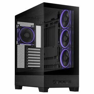 ASUS A31 Plus ARGB Számítógépház - 4x 120mm ARGB Ventilátor, Fekete kép