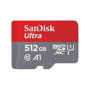 Sandisk 215424 MicroSD Ultra ANDROID kártya 512GB, 150MB/s, A1, C... kép