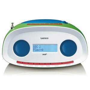 Lenco SCD-70 Gyerek Hordozható CD/MP3 Lejátszó DAB+ Rádióval kép