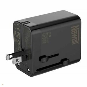 Newell NL3821 Világutazó szabvány hálózati adapter - Fekete kép