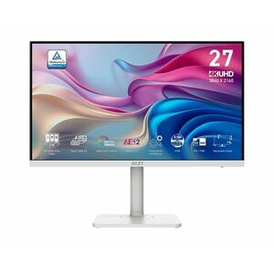 MSI Modern MD272UPHW 27" UHD IPS Monitor - Fehér kép