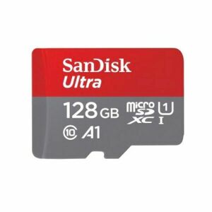 SanDisk Ultra microSD memóriakártya, 128GB, 140 MB/s (SDSQUAB-128... kép