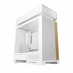DeepCool Számítógépház - CL660 WH (fehér, 2x120mm A-RGB, ATX, 2xU... kép