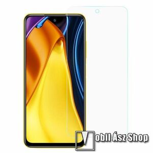 Előlap védő karcálló edzett üveg - 0, 3 mm vékony, 9H, Arc Edge, A képernyő sík részét védi - Xiaomi Redmi Note 10 5G / Redmi Note 10T 5G / Poco M3 Pro 5G kép