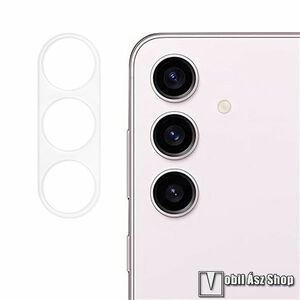 Samsung Galaxy S25, Kameravédő üvegfólia, 0, 3mm, Arc Edge, 1db, Átlátszó kép