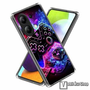 Xiaomi Redmi Note 13 4G, Telefontok, Szilikon, Gamer mintás kép