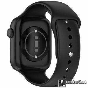 Honor Watch 5, Okosóra szíj, Szilikon, Gyorscsat, 125+98mm hosszú, Fekete kép