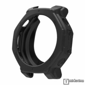 Xiaomi Amazfit T-Rex 3 Pro 48mm, Okosóra szilikon védőtok, Keret, Bumper, Fekete kép