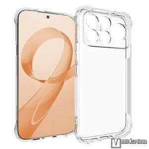 Xiaomi Poco F8 Ultra, Telefontok, Szilikon, TPU, Kamerasziget védelem, Erősített sarkok, Átlátszó kép