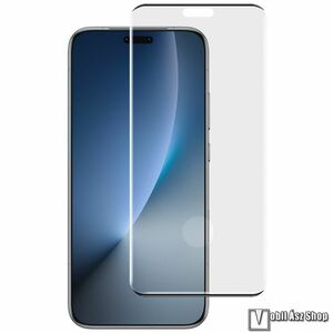 Honor Magic8 Pro, Imak 3D Curved üvegfólia, előlapvédő karcálló edzett üveg, 9H, A teljes kijelzőt védi, Ujjlenyomat olvasó támogatás, Fekete kép