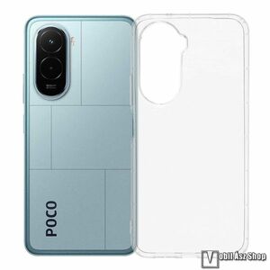 Xiaomi Poco M7 4G, Telefontok, Szilikon, Légpárnás keret, Átlátszó kép