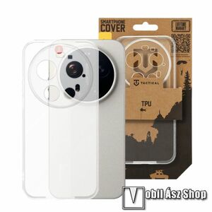 Xiaomi 17 Ultra, Tactical telefontok, TPU, Szilikon, Kamerasziget védelem, Átlátszó kép