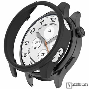 Xiaomi Watch 5, Okosóra műanyag védőtok, Bumper, Keret, Fekete kép