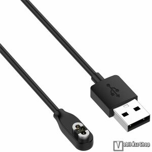 Töltőkábel Shokz Openswim Pro S710 csontvezetéses fülhallgatóhoz, USB-A, 1m, Mágneses, Fekete kép
