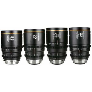 Nanomorph LF Prime 4-lens Bundle (32+42+55+85mm) Amber (Arri PL/Canon EF) (VE32425585PLEFA) kép