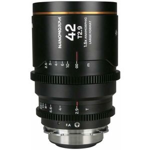 Nanomorph LF 42mm T2.9 1.5x amber (Arri PL/Canon EF) (VE4229PLEFA) kép