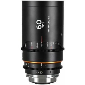 Nanomorph 60mm T2.9 1.5x S35 Macro 1 2 Amber (Arri PL/Canon EF) (VE6029PLEFA) kép
