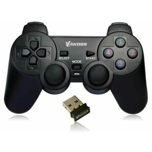 Gamepad Wireless with Dual-shock Function GP-4705 kép