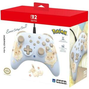 Horipad Turbo Evoli Design Nintendo Switch 2 Licentiat Oficial (NSX-083E) kép