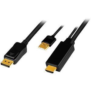 LogiLink Displayport - HDMI adapter kép