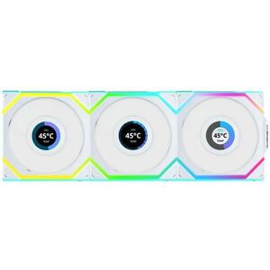 UNI Fan SL Wireless LCD ARGB PWM (12SLLCD1W3W/LL-FAN-LULI-100)) kép