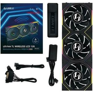 UNI Fan TL LCD (12RTLLCD1W3B) kép
