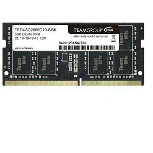 8GB DDR4 2666MHz TED48G2666C19-S01 kép