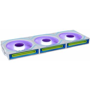 UNI Fan SL-INF Wireless ARGB Reverse Blade PWM White (12RSLIN1W3W) kép
