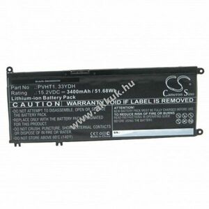 Helyettesítő akku Dell Inspiron 7778 3400mAh kép