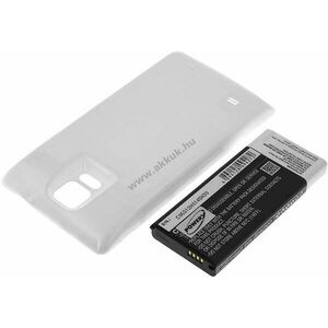 Helyettesítő akku Samsung SM-N9100 6400mAh fehér kép