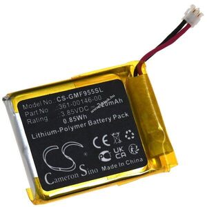 Garmin Forerunner 955 Solar okosóra GPS-óra / típus 361-00146-00 akku (helyettesítő) kép