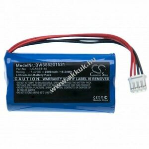 Helyettesítő akku DJI Phantom 3 GL358WB típus LGABB4186 2600mAh kép