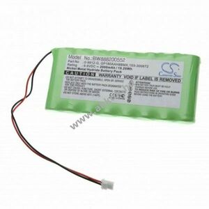 Helyettesítő akku Visonic Powermax Pro típus 0-9912-G 2000mAh kép
