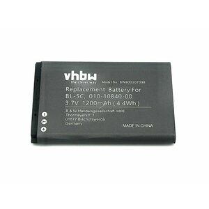 Helyettesítő akku Nokia típus BL-5C 1200mAh kép