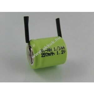 Akkucella 1/3AA U forrfüles NI-MH 1.2V 250mAh kép
