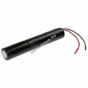 Saft vészvilágítás akku VNT L1x3 C (bébi méret) 3, 6V 2500mAh NiCd kép