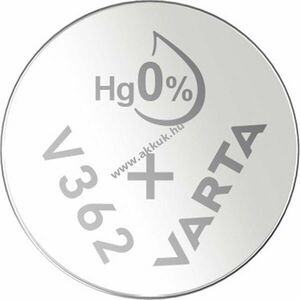 Varta SR58 (V362) 1, 55V 10db/csomag órabelem ezüst-oxid-cink - A készlet erejéig kép