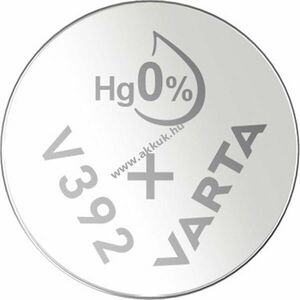Varta SR41 (V392) 1, 55V 10db/csomag ezüst-oxid gombelem kép