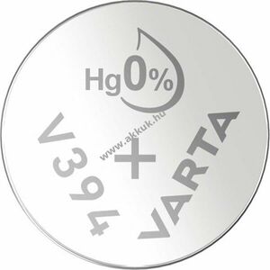 Varta SR45 (V394) 1, 55V 10db/csomag gombelem ezüst-oxid - A készlet erejéig kép
