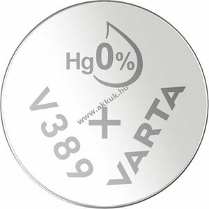 Varta SR54 (V389) 1, 55V 10db/csomag óraelem ezüst-oxid-zink kép